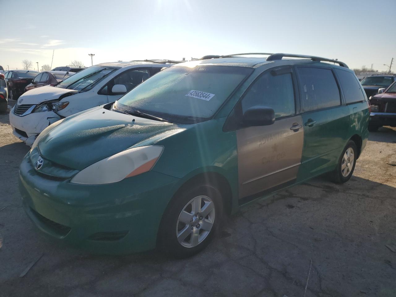 TOYOTA SIENNA 2008 5tdzk23c98s220684