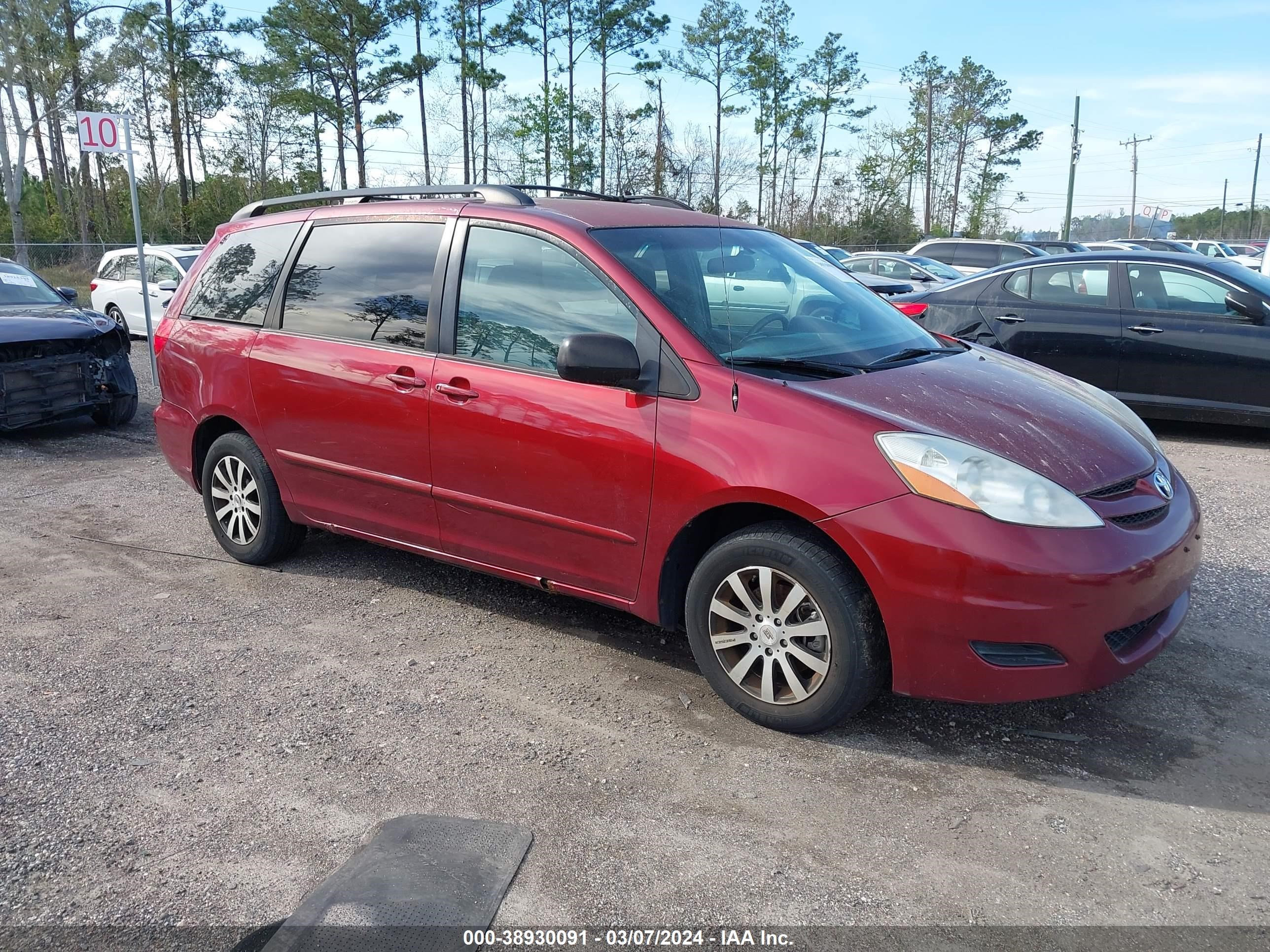 TOYOTA SIENNA 2009 5tdzk23c99s249846