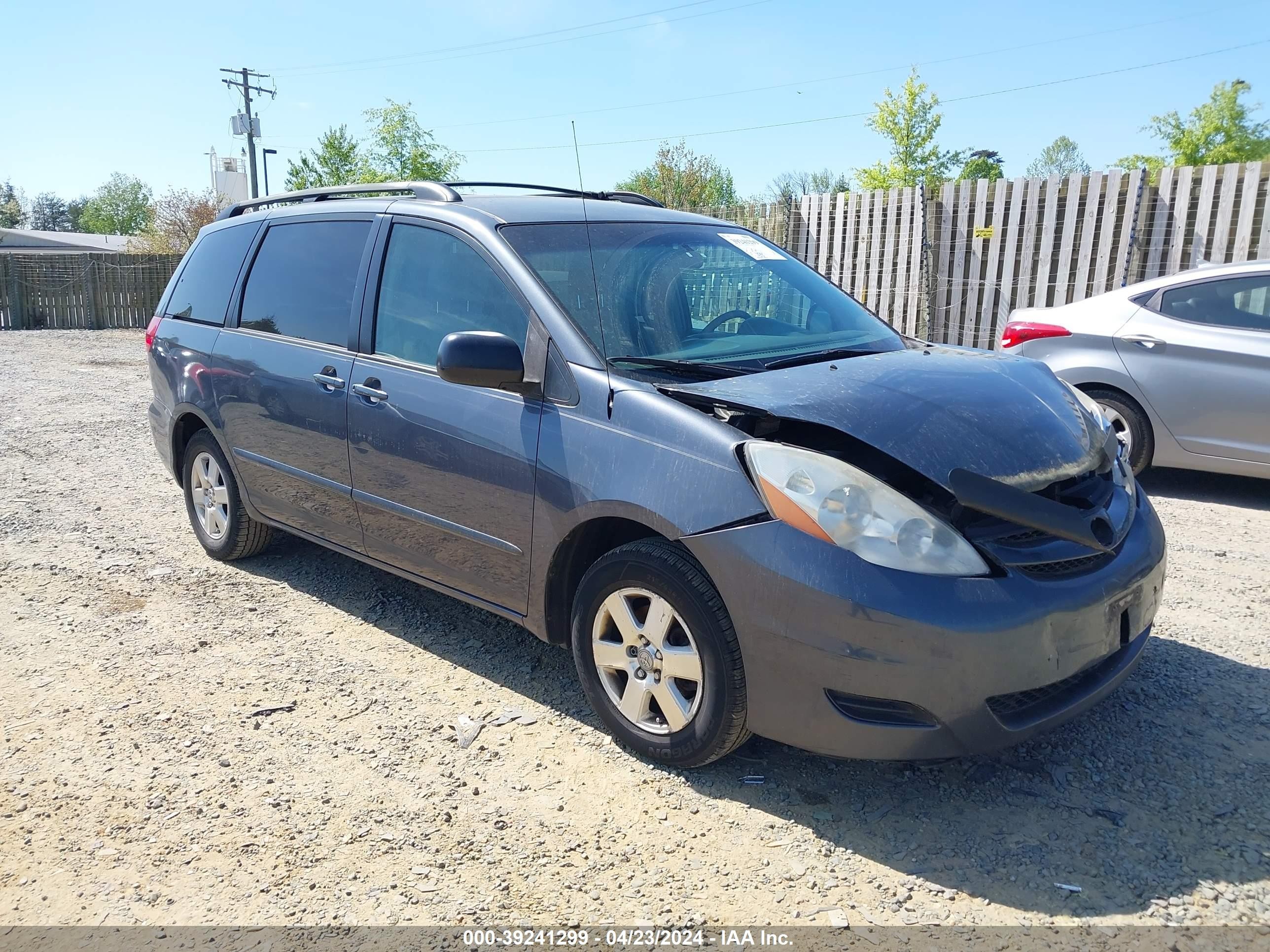 TOYOTA SIENNA 2007 5tdzk23cx7s062208