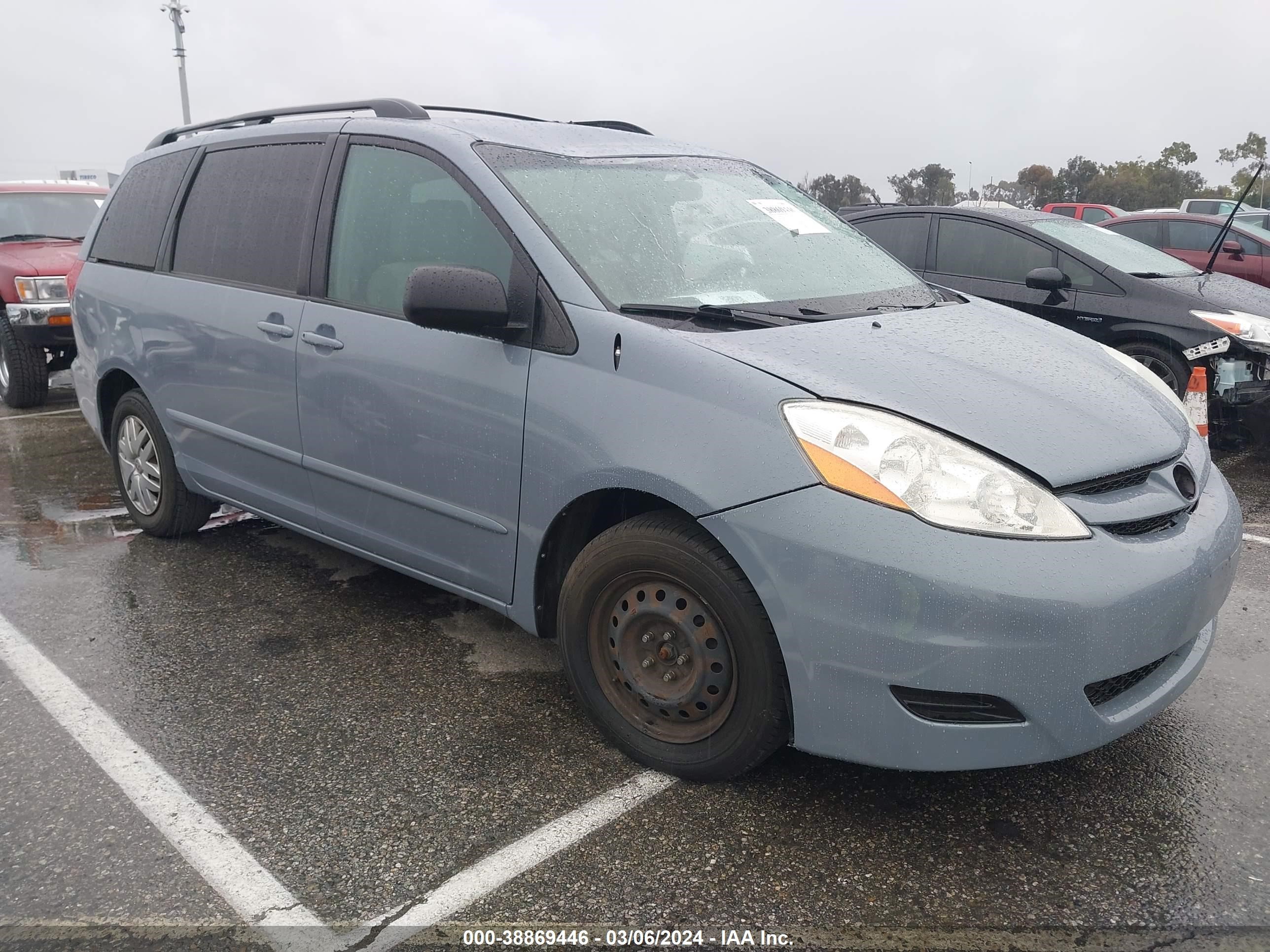 TOYOTA SIENNA 2007 5tdzk23cx7s067621