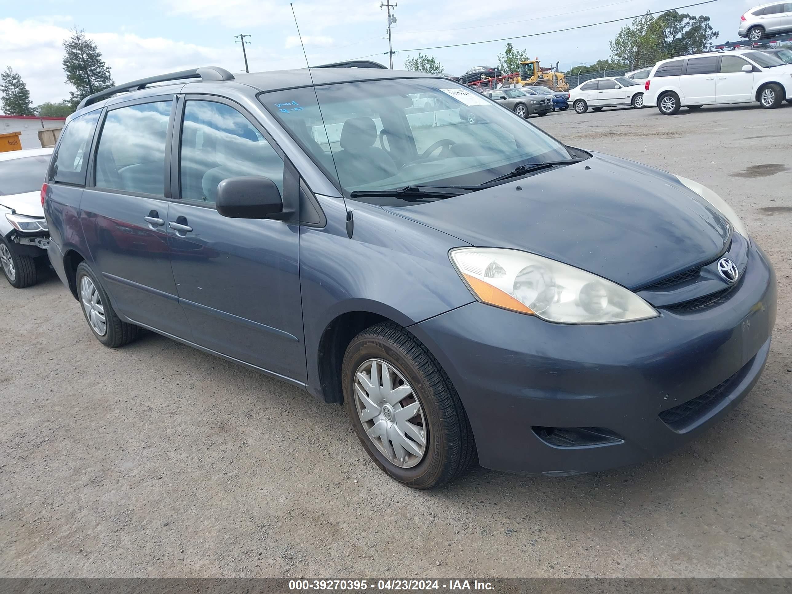 TOYOTA SIENNA 2007 5tdzk23cx7s084080