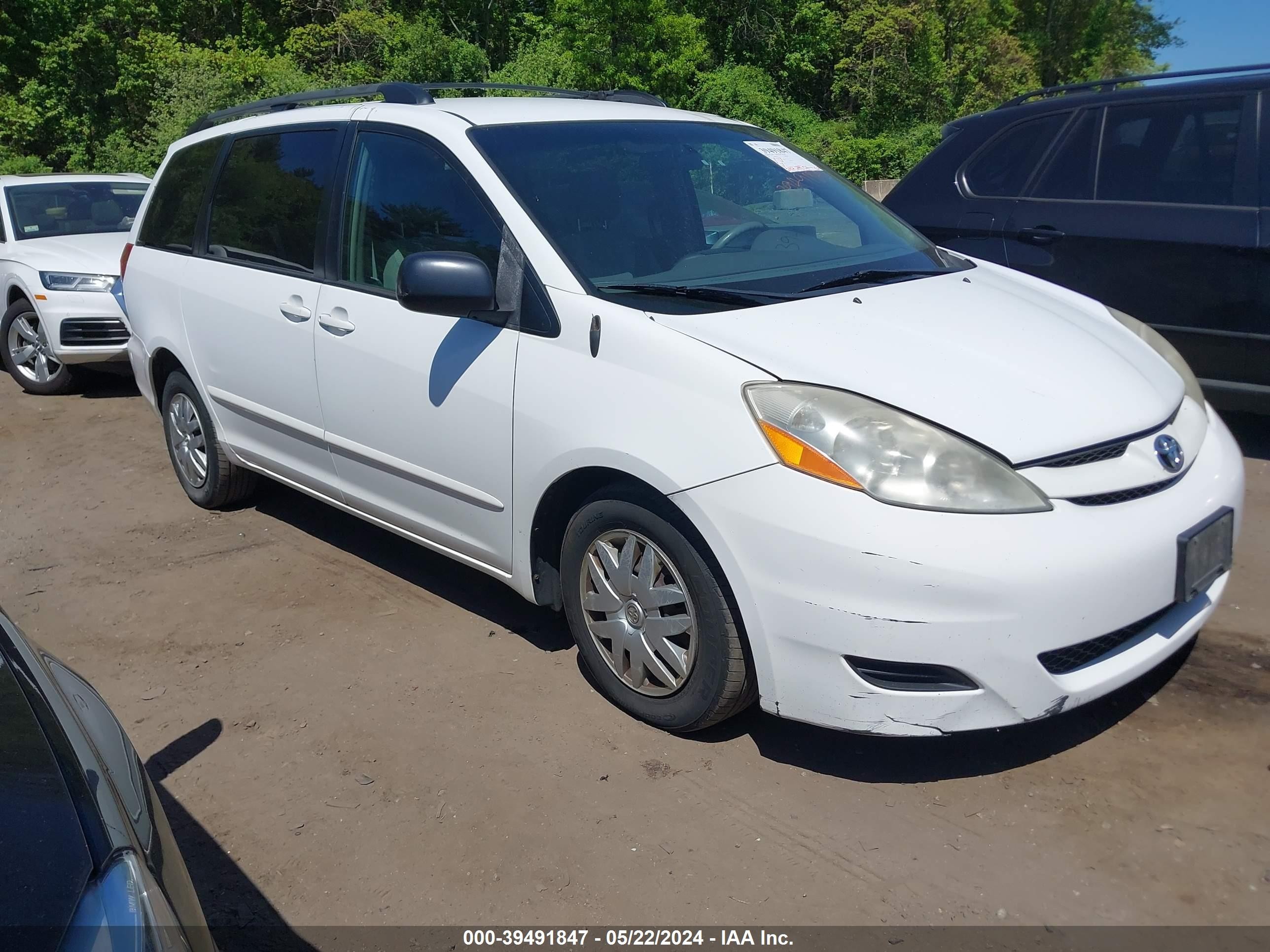 TOYOTA SIENNA 2007 5tdzk23cx7s093085