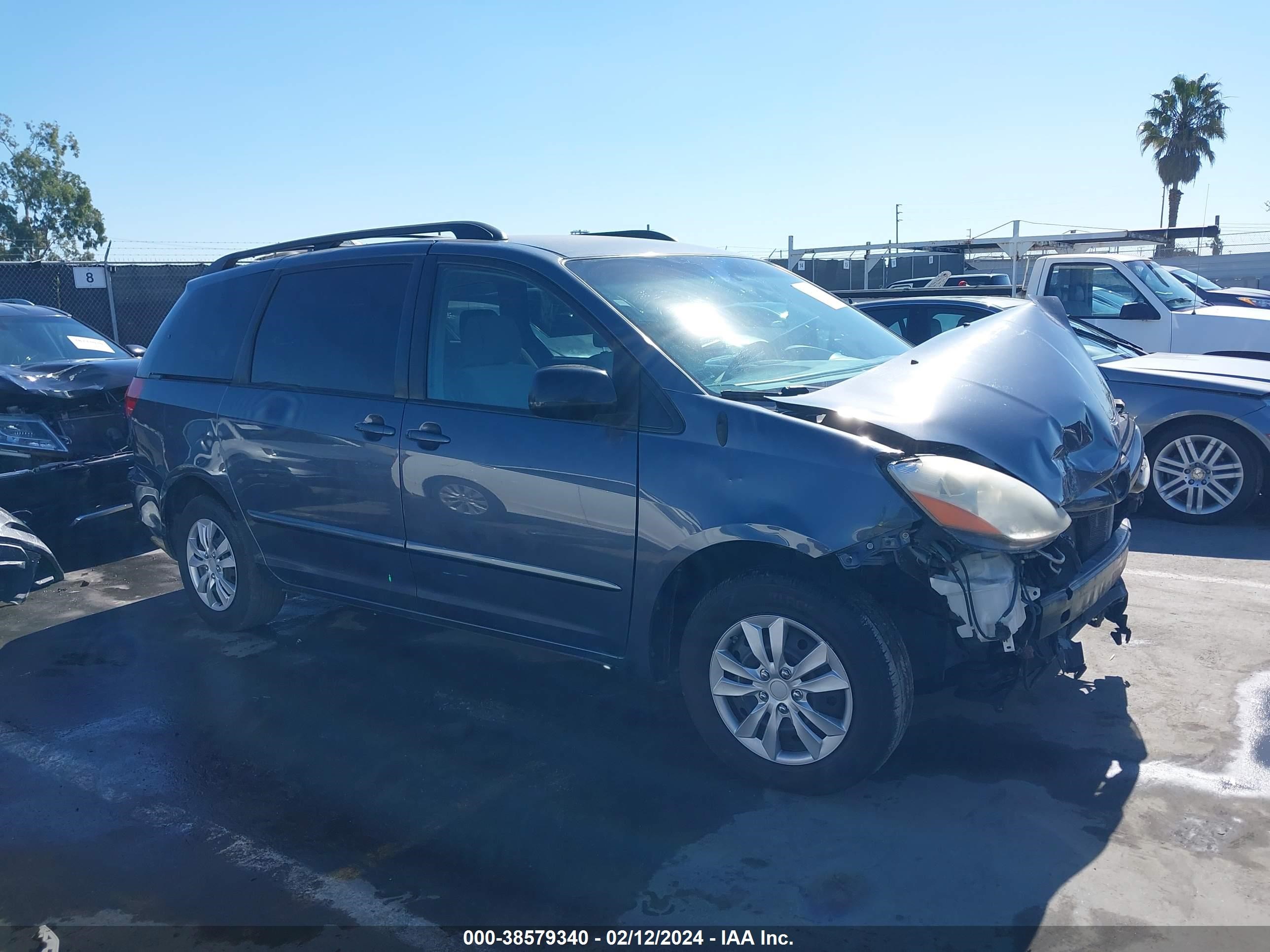 TOYOTA SIENNA 2008 5tdzk23cx8s160060