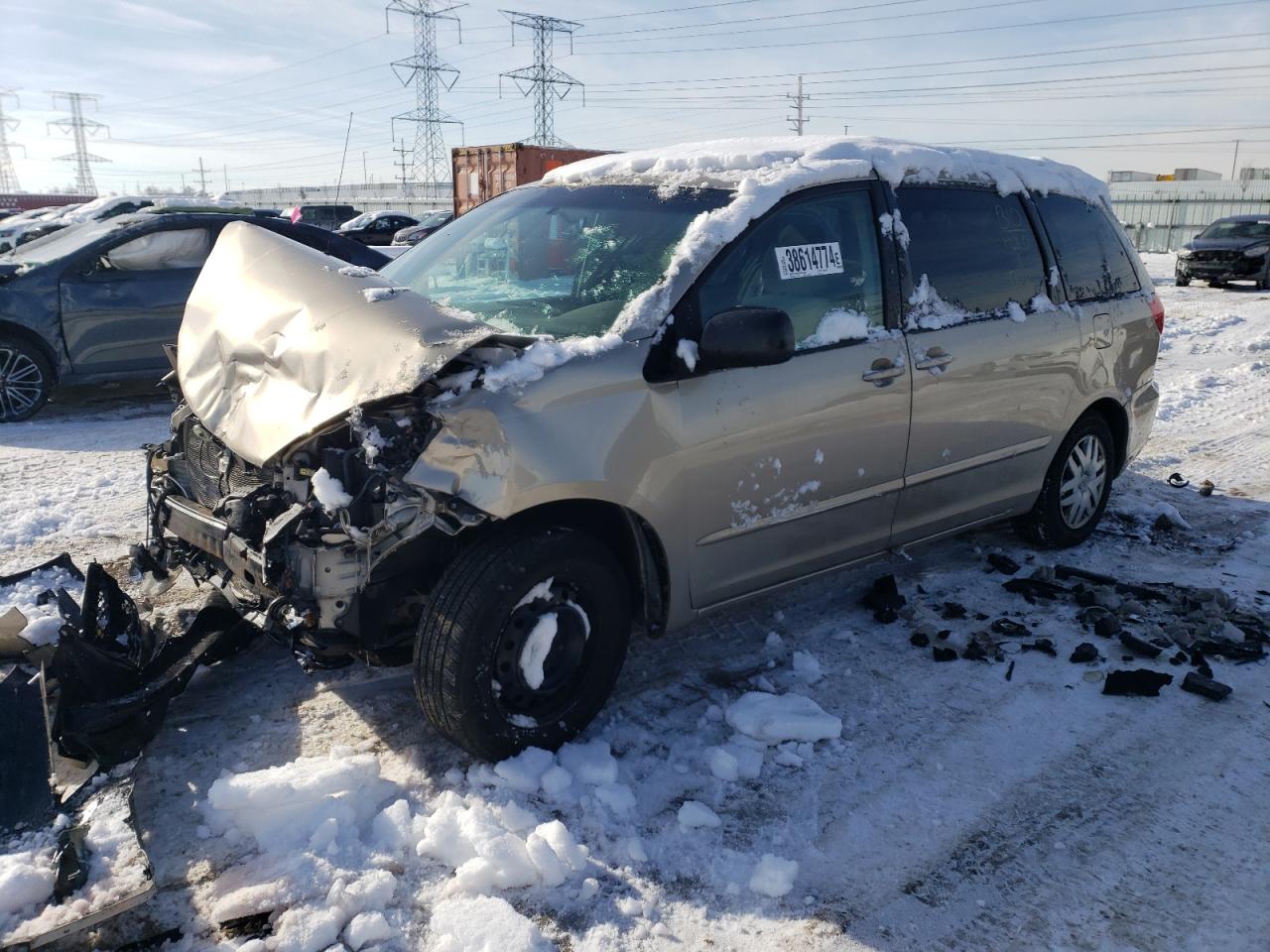 TOYOTA SIENNA 2008 5tdzk23cx8s215137