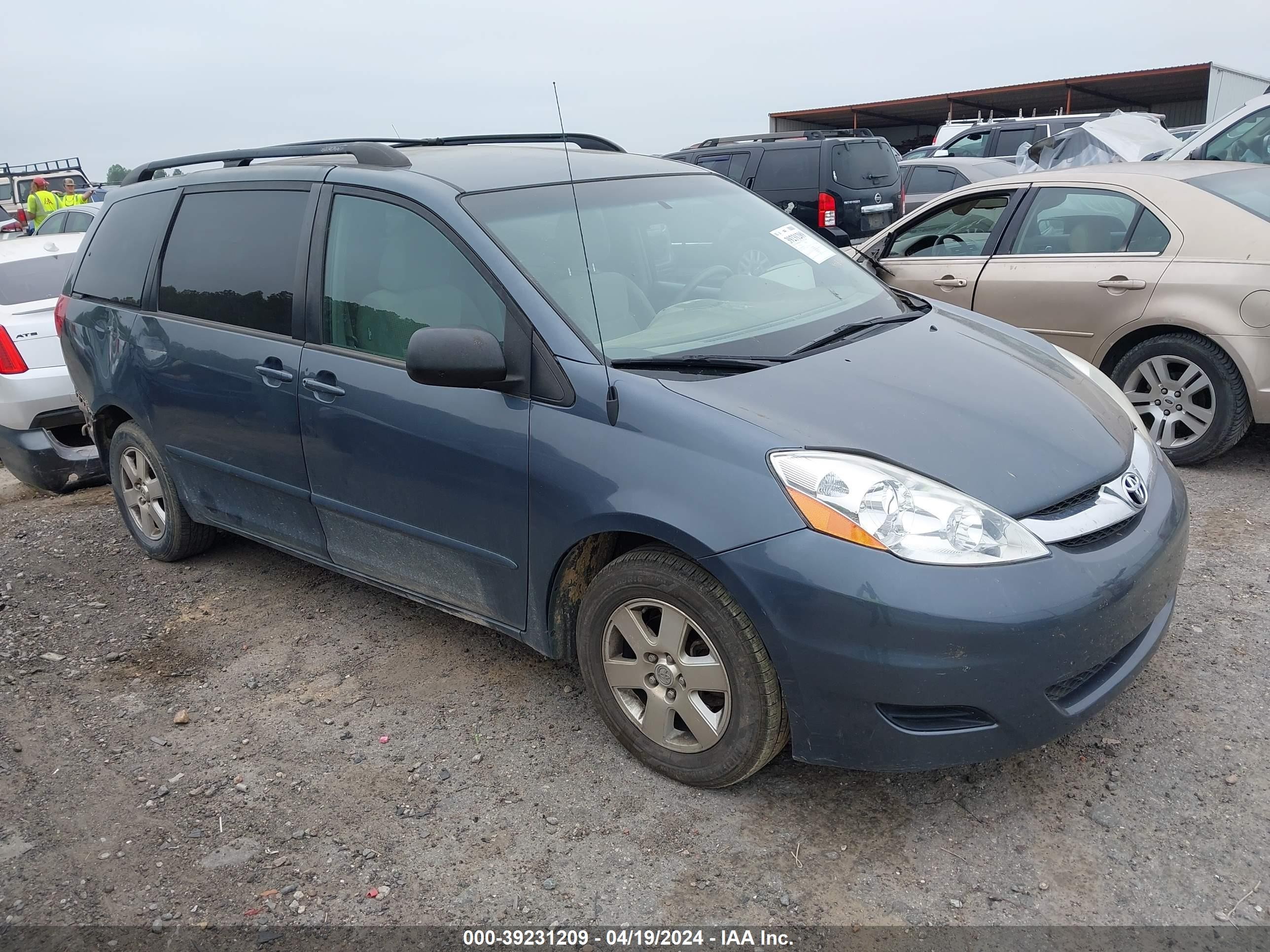 TOYOTA SIENNA 2009 5tdzk23cx9s237124