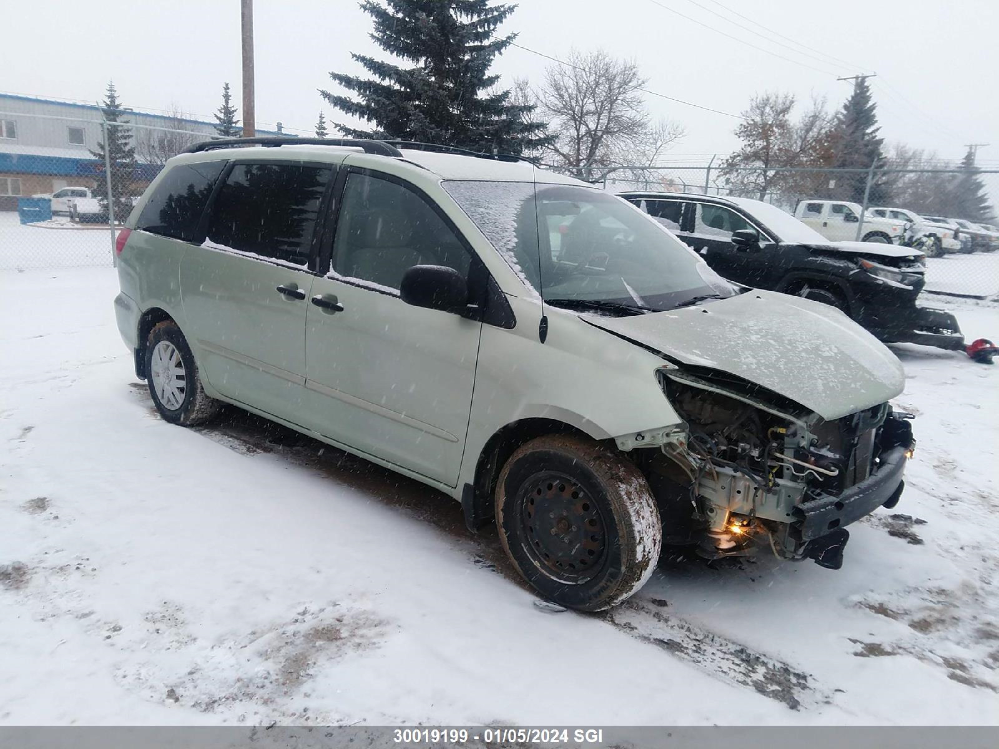 TOYOTA SIENNA 2008 5tdzk29c08s126457