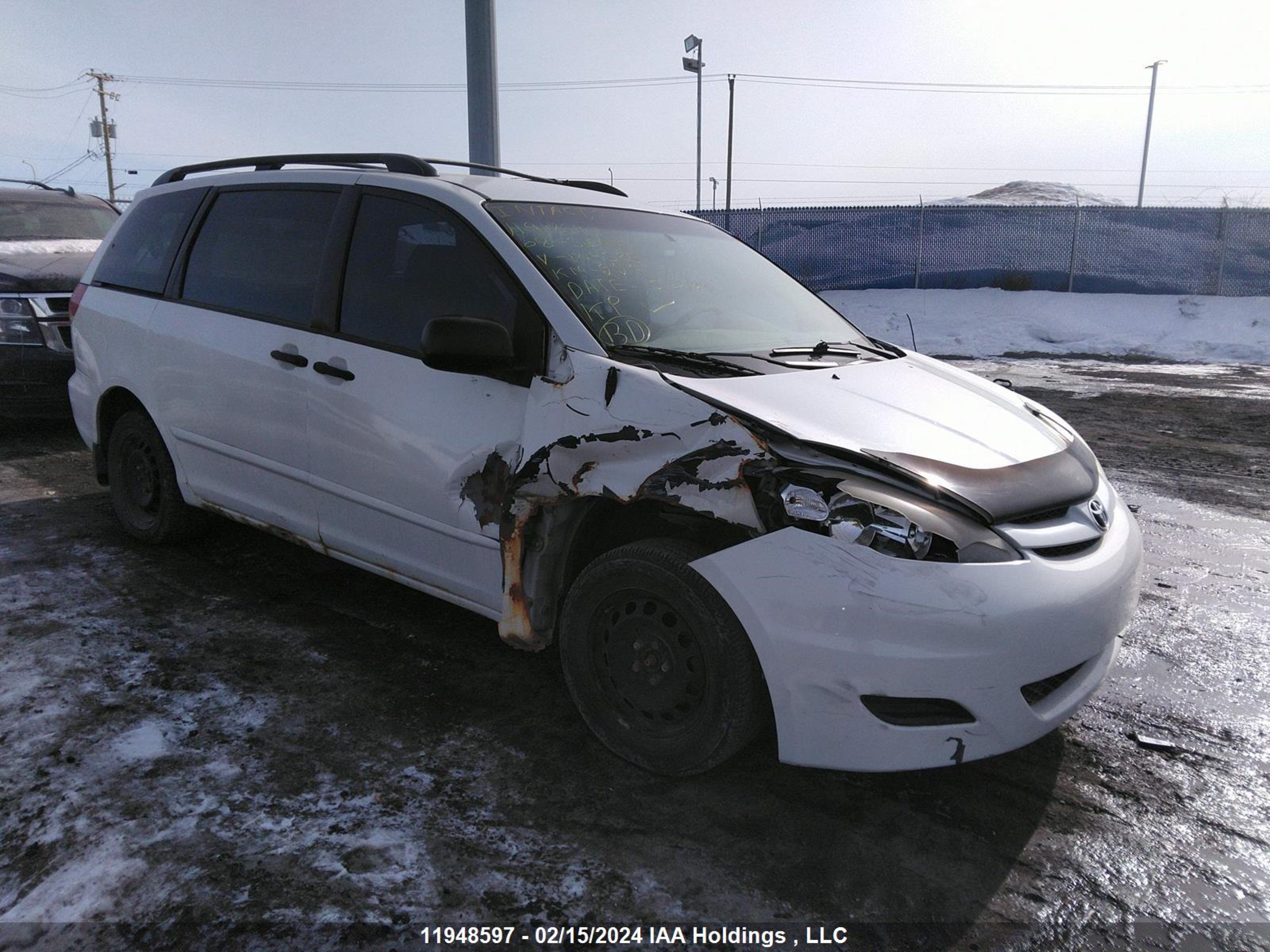 TOYOTA SIENNA 2008 5tdzk29c28s184585