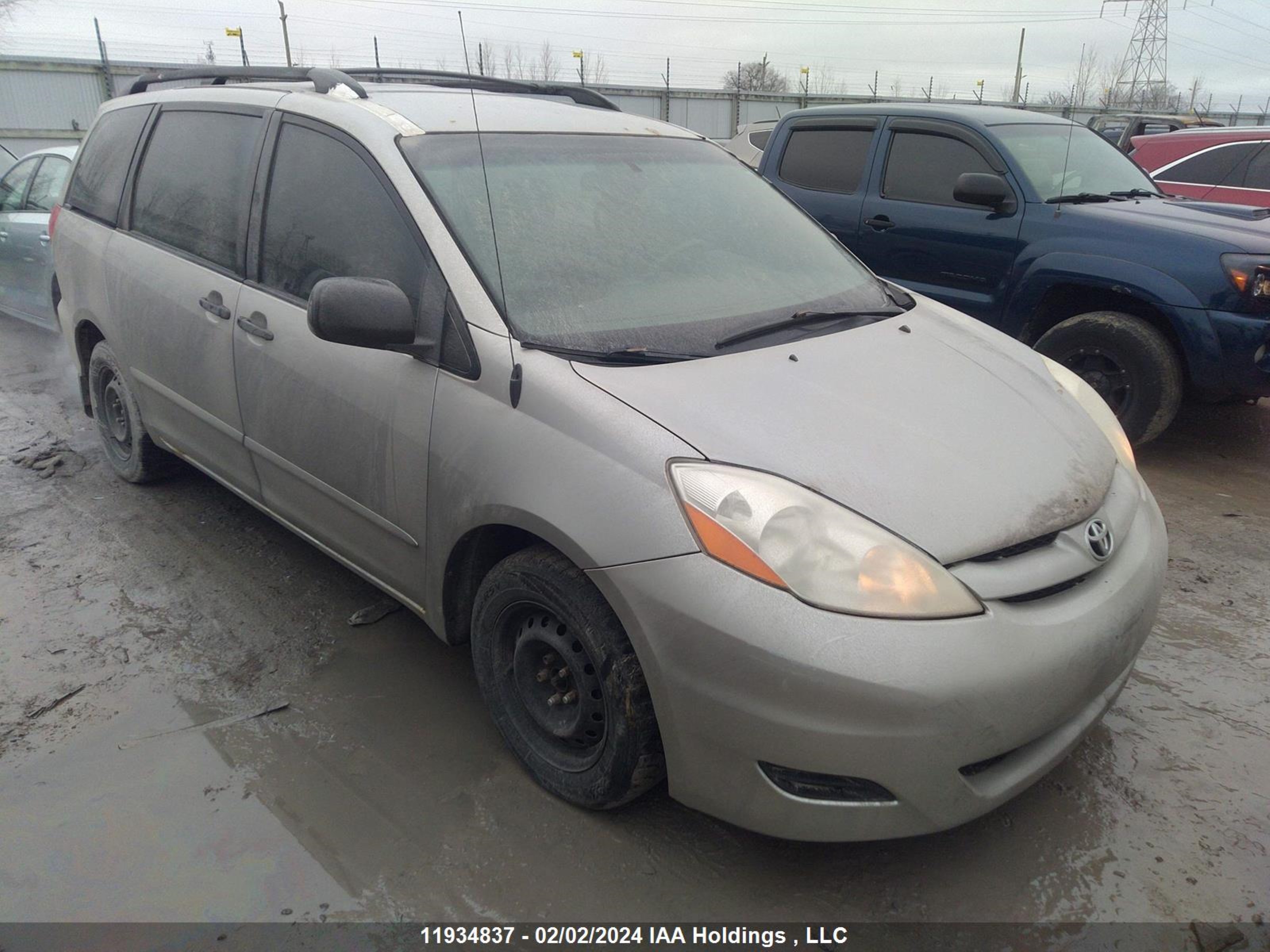 TOYOTA SIENNA 2008 5tdzk29c88s186714