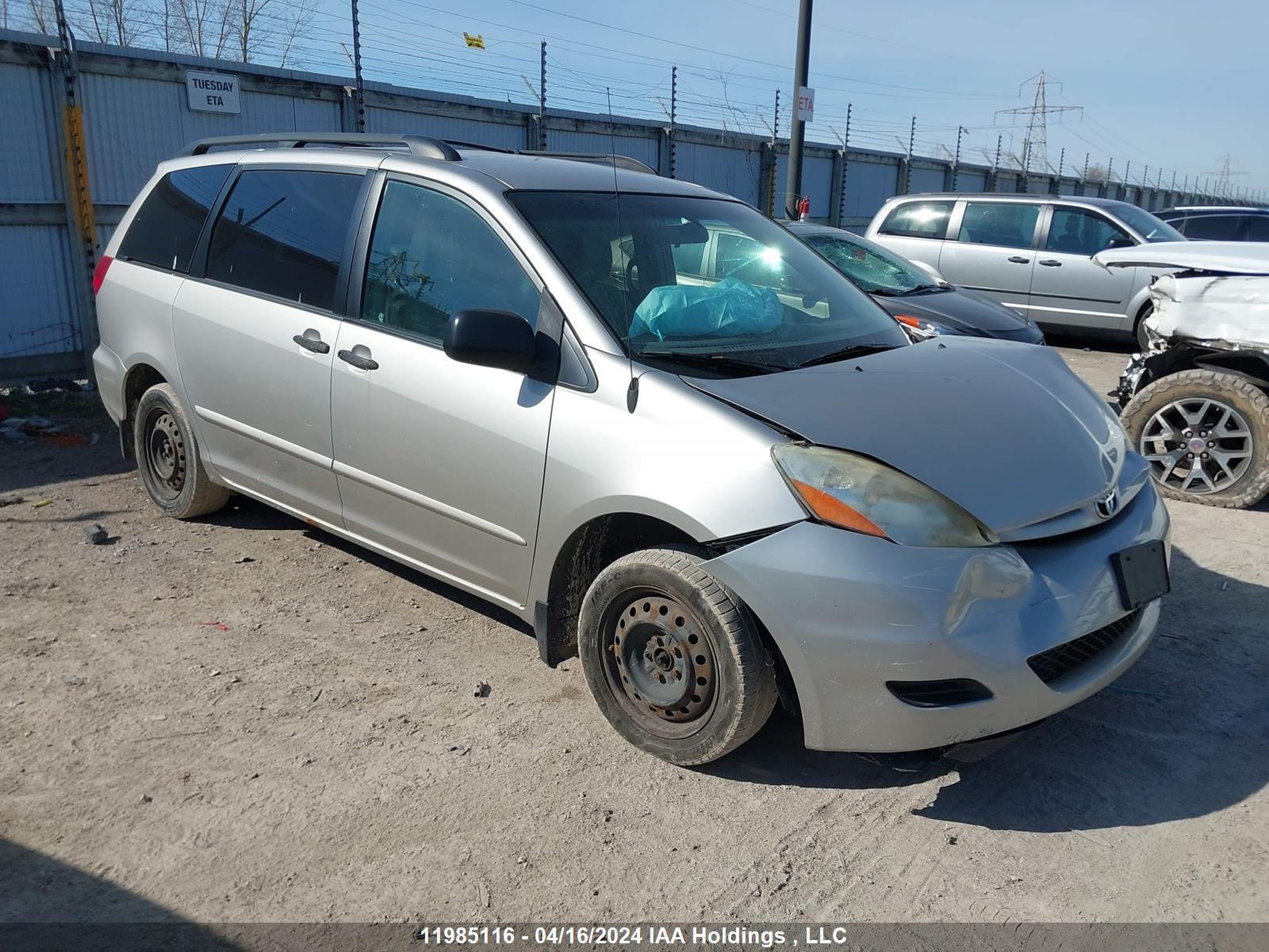 TOYOTA SIENNA 2009 5tdzk29c89s289066