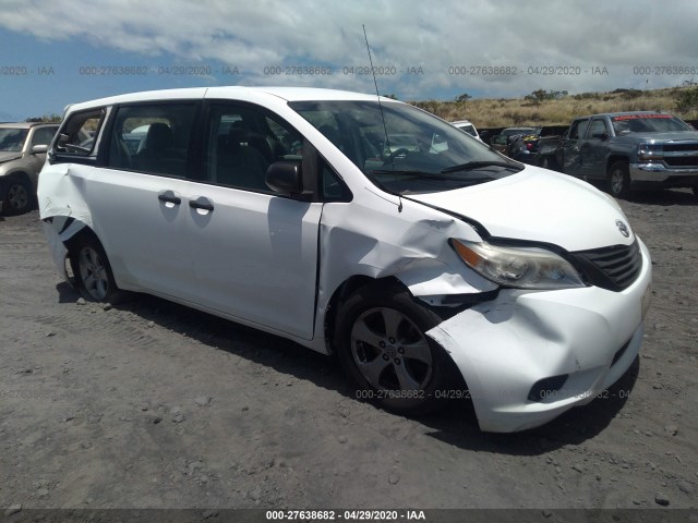 TOYOTA SIENNA 2011 5tdzk3dc0bs048010