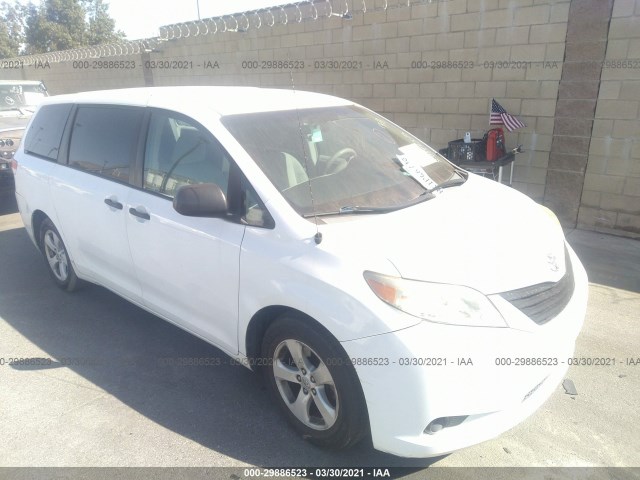 TOYOTA SIENNA 2011 5tdzk3dc0bs107413