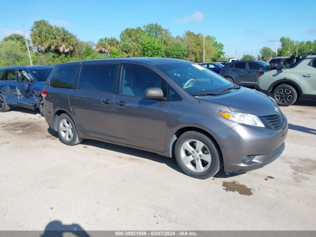 TOYOTA SIENNA 2011 5tdzk3dc0bs108061