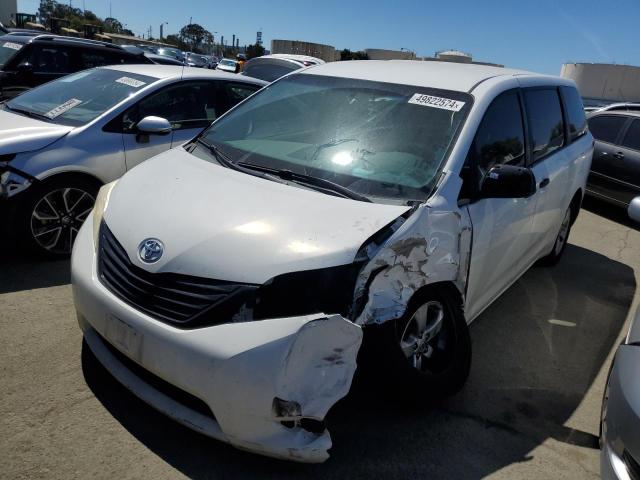 TOYOTA SIENNA 2012 5tdzk3dc0cs177446