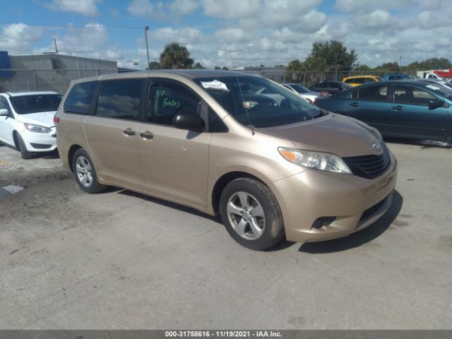 TOYOTA SIENNA 2013 5tdzk3dc0ds303385