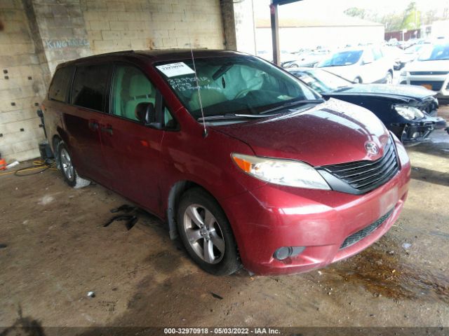 TOYOTA SIENNA 2013 5tdzk3dc0ds375283