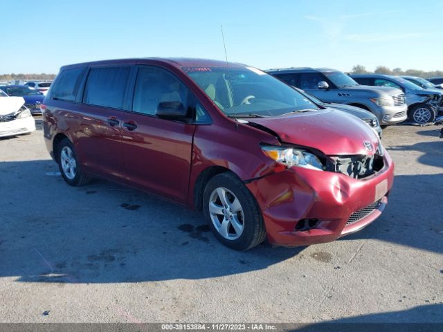 TOYOTA SIENNA 2013 5tdzk3dc0ds394576