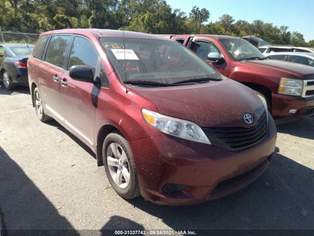 TOYOTA SIENNA 2013 5tdzk3dc0ds397137