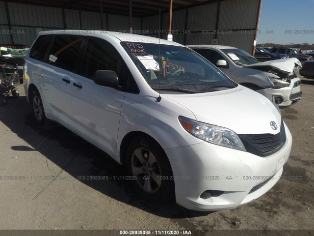 TOYOTA SIENNA 2014 5tdzk3dc0es476339