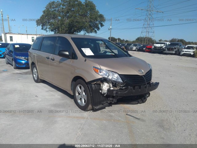 TOYOTA SIENNA 2014 5tdzk3dc0es513776