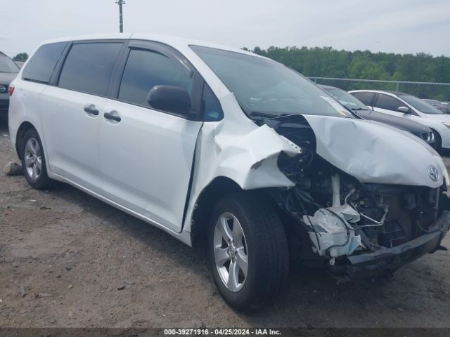 TOYOTA SIENNA 2015 5tdzk3dc0fs634700