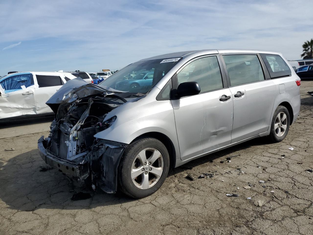 TOYOTA SIENNA 2016 5tdzk3dc0gs715214