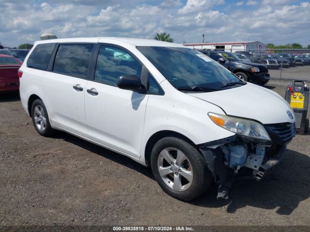 TOYOTA SIENNA 2016 5tdzk3dc0gs733776