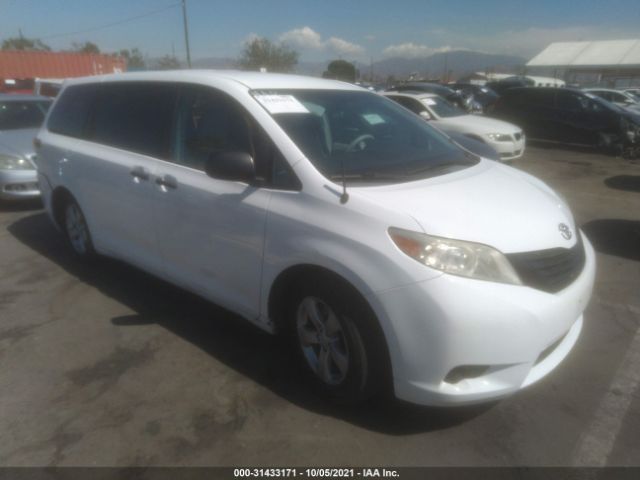 TOYOTA SIENNA 2011 5tdzk3dc1bs027571