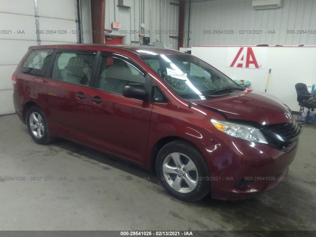 TOYOTA SIENNA 2013 5tdzk3dc1ds353115