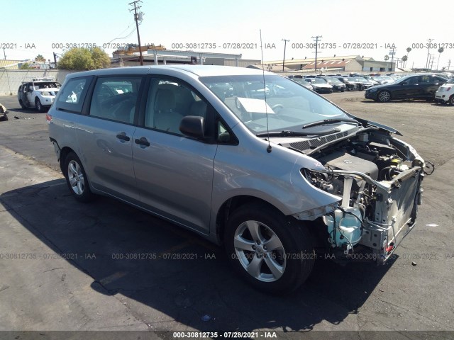 TOYOTA SIENNA 2013 5tdzk3dc1ds374210