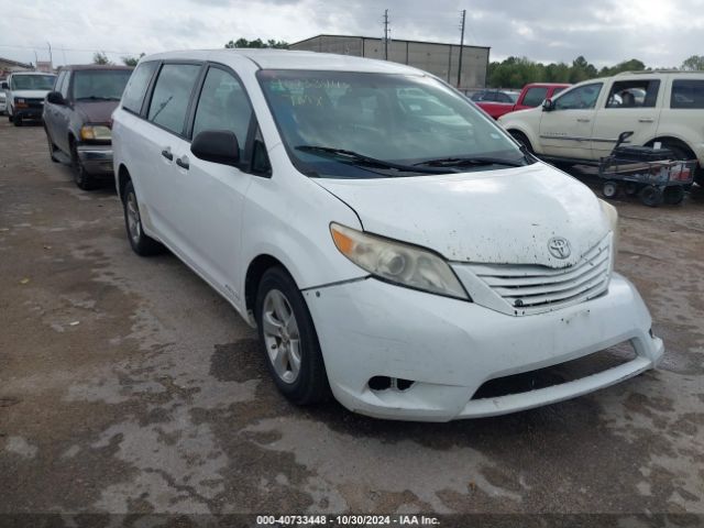 TOYOTA SIENNA 2015 5tdzk3dc1fs602239