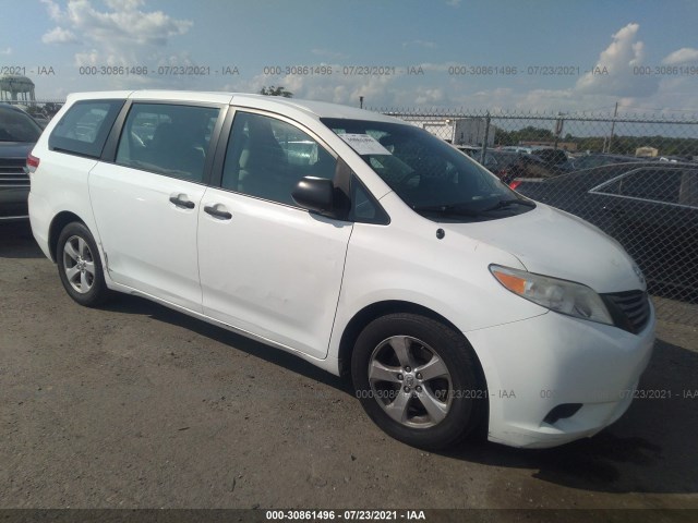 TOYOTA SIENNA 2011 5tdzk3dc2bs101225