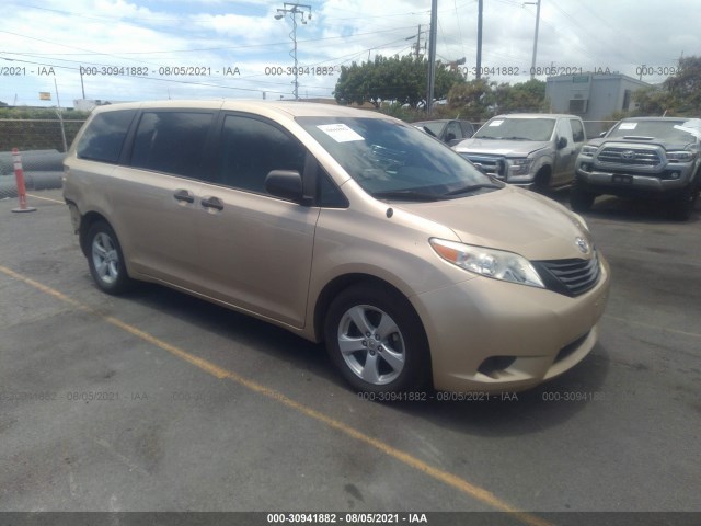 TOYOTA SIENNA 2012 5tdzk3dc2cs186715