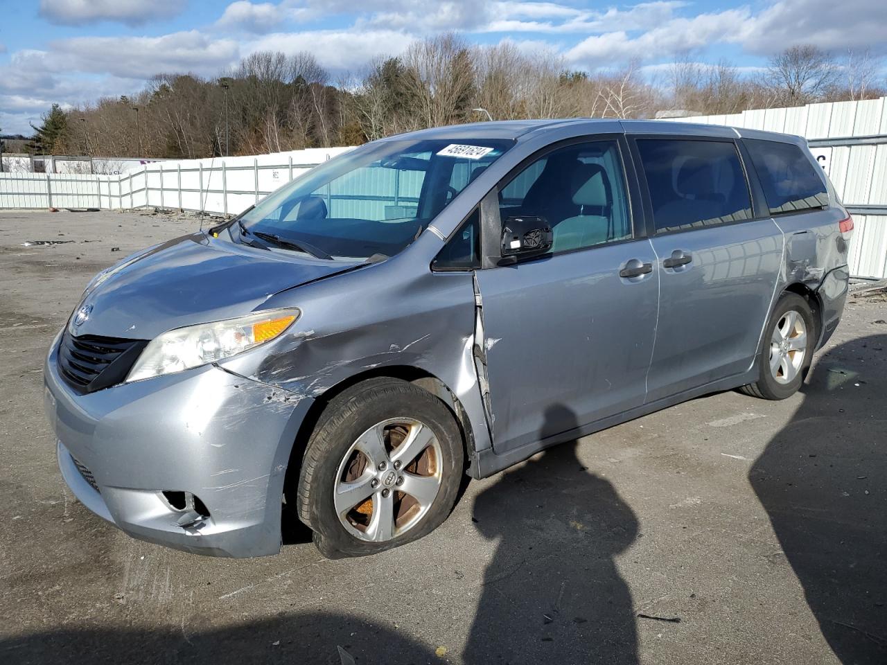 TOYOTA SIENNA 2012 5tdzk3dc2cs210124