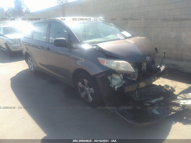 TOYOTA SIENNA 2012 5tdzk3dc2cs245780