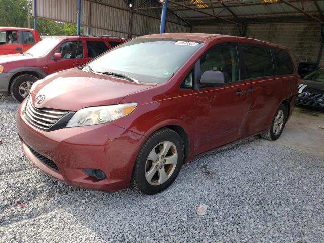 TOYOTA SIENNA 2012 5tdzk3dc2cs255497