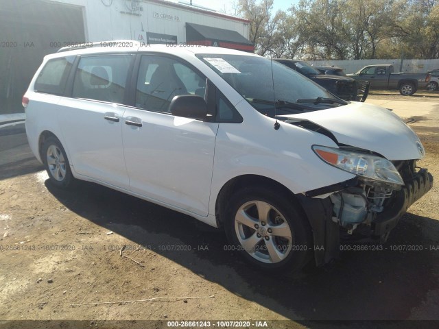 TOYOTA SIENNA 2012 5tdzk3dc2cs271683