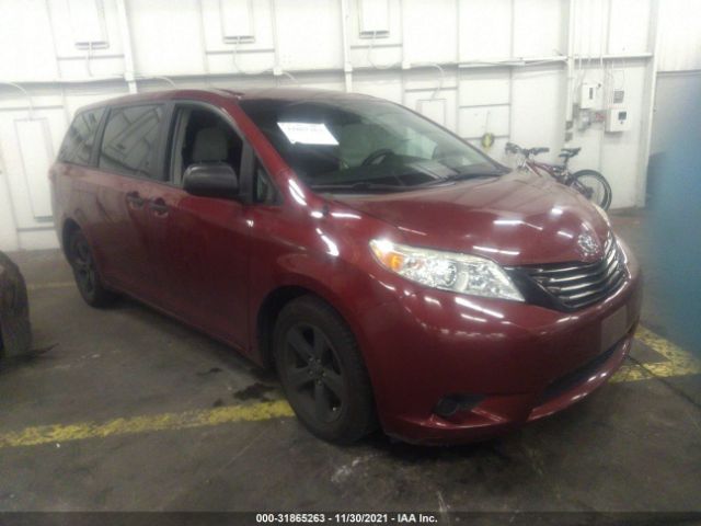 TOYOTA SIENNA 2013 5tdzk3dc2ds389640