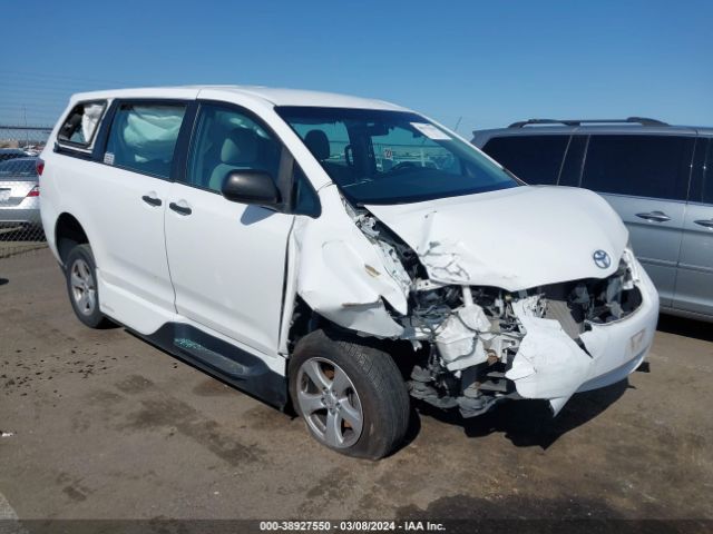 TOYOTA SIENNA 2016 5tdzk3dc2gs693846