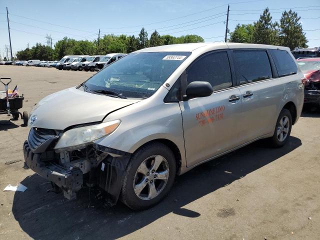 TOYOTA SIENNA 2016 5tdzk3dc2gs735108