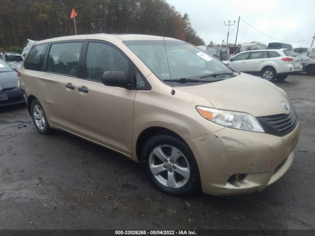 TOYOTA SIENNA 2011 5tdzk3dc3bs108331