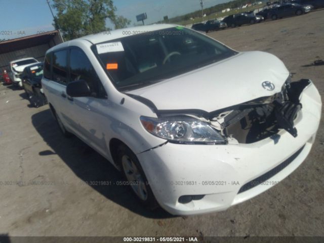 TOYOTA SIENNA 2011 5tdzk3dc3bs147517