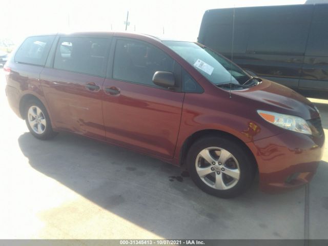 TOYOTA SIENNA 2013 5tdzk3dc3ds383572