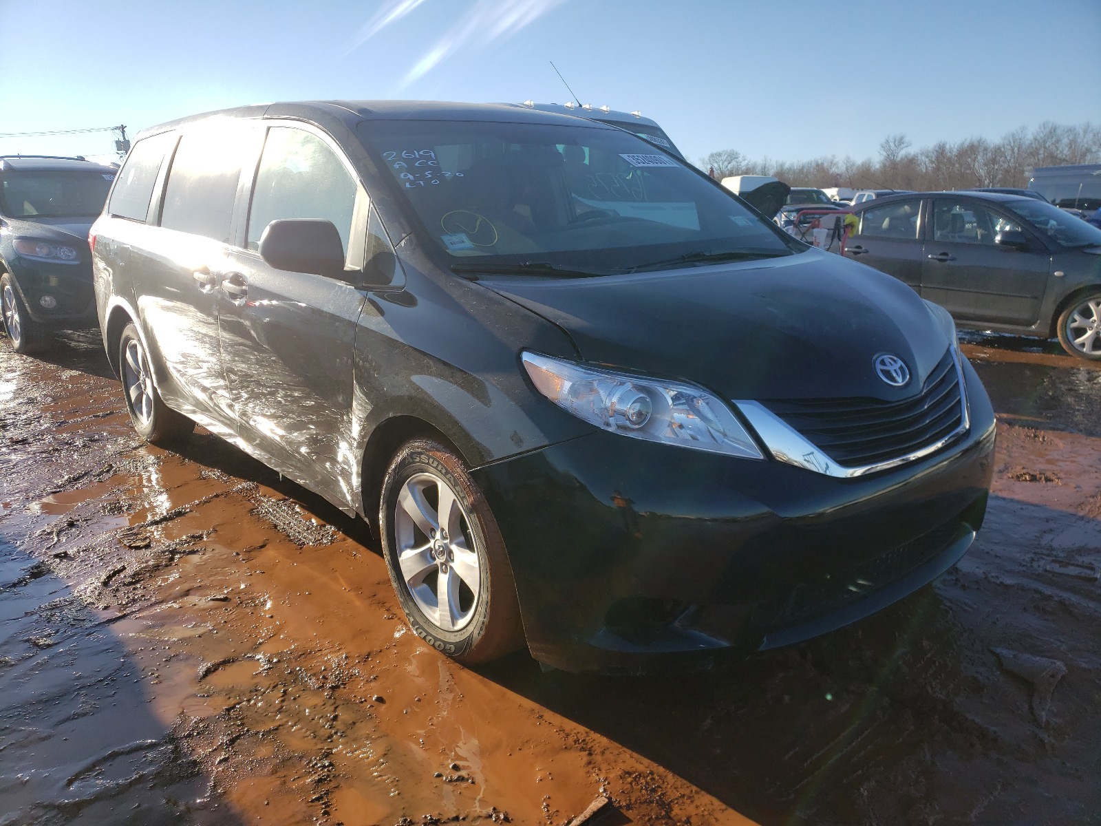 TOYOTA SIENNA 2015 5tdzk3dc3fs537622