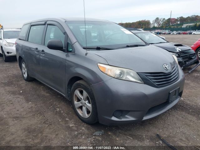 TOYOTA SIENNA 2012 5tdzk3dc4cs195450