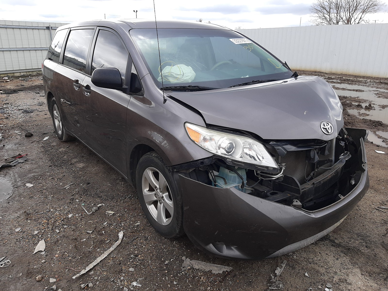 TOYOTA SIENNA 2012 5tdzk3dc4cs215535