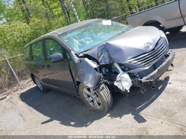 TOYOTA SIENNA 2012 5tdzk3dc4cs231606