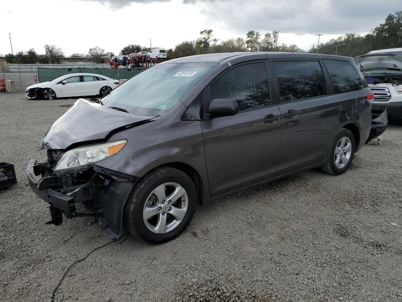 TOYOTA SIENNA 2012 5tdzk3dc4cs243139