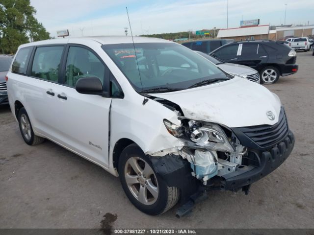 TOYOTA SIENNA 2012 5tdzk3dc4cs270311