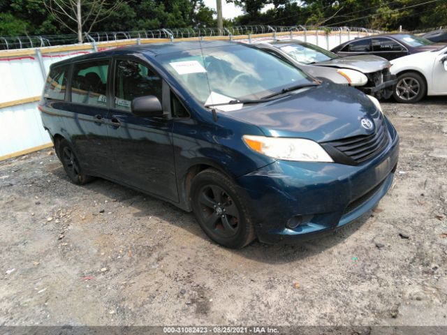 TOYOTA SIENNA 2011 5tdzk3dc5bs149138