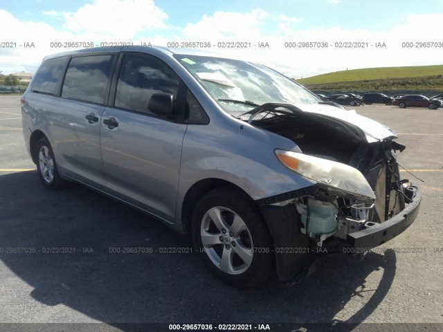 TOYOTA SIENNA 2012 5tdzk3dc5cs185204